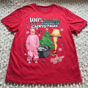 A Christmas Story Graphic Tee NWOT - Size Large